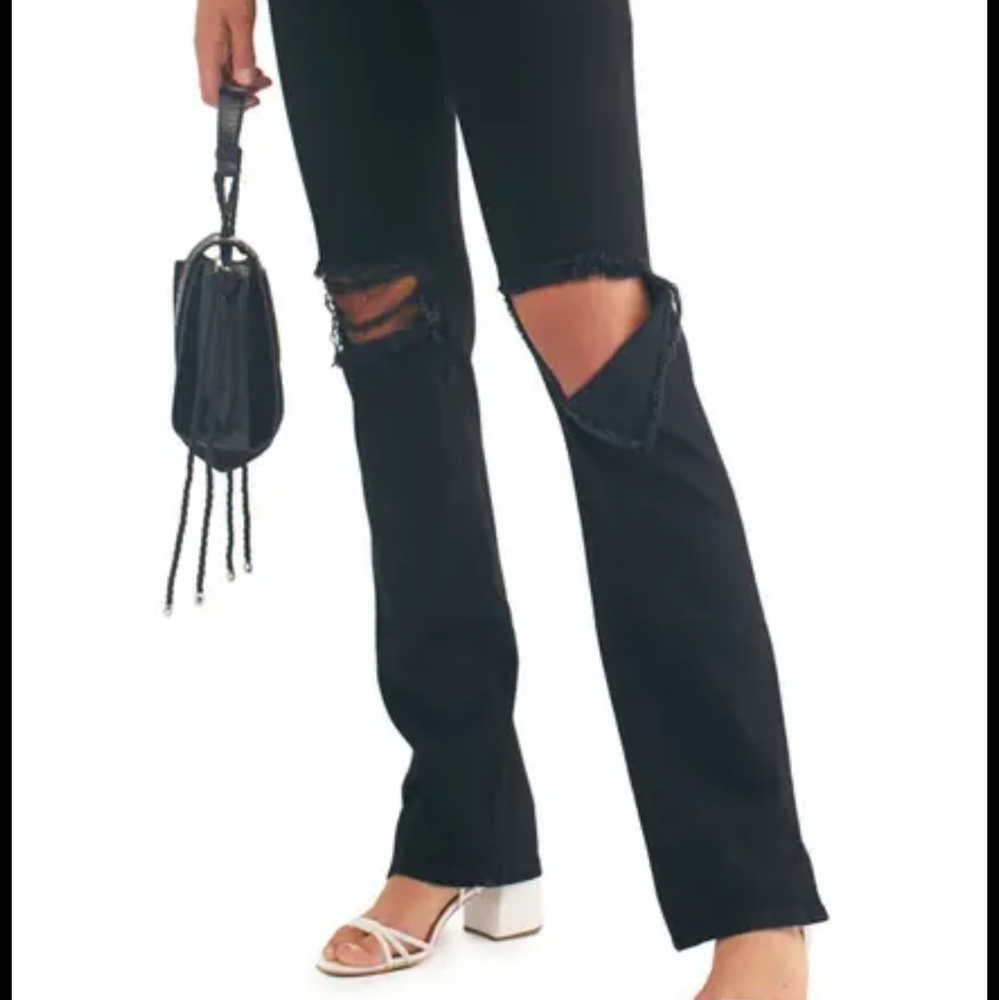 Free people my own lane jeans split hem jeans